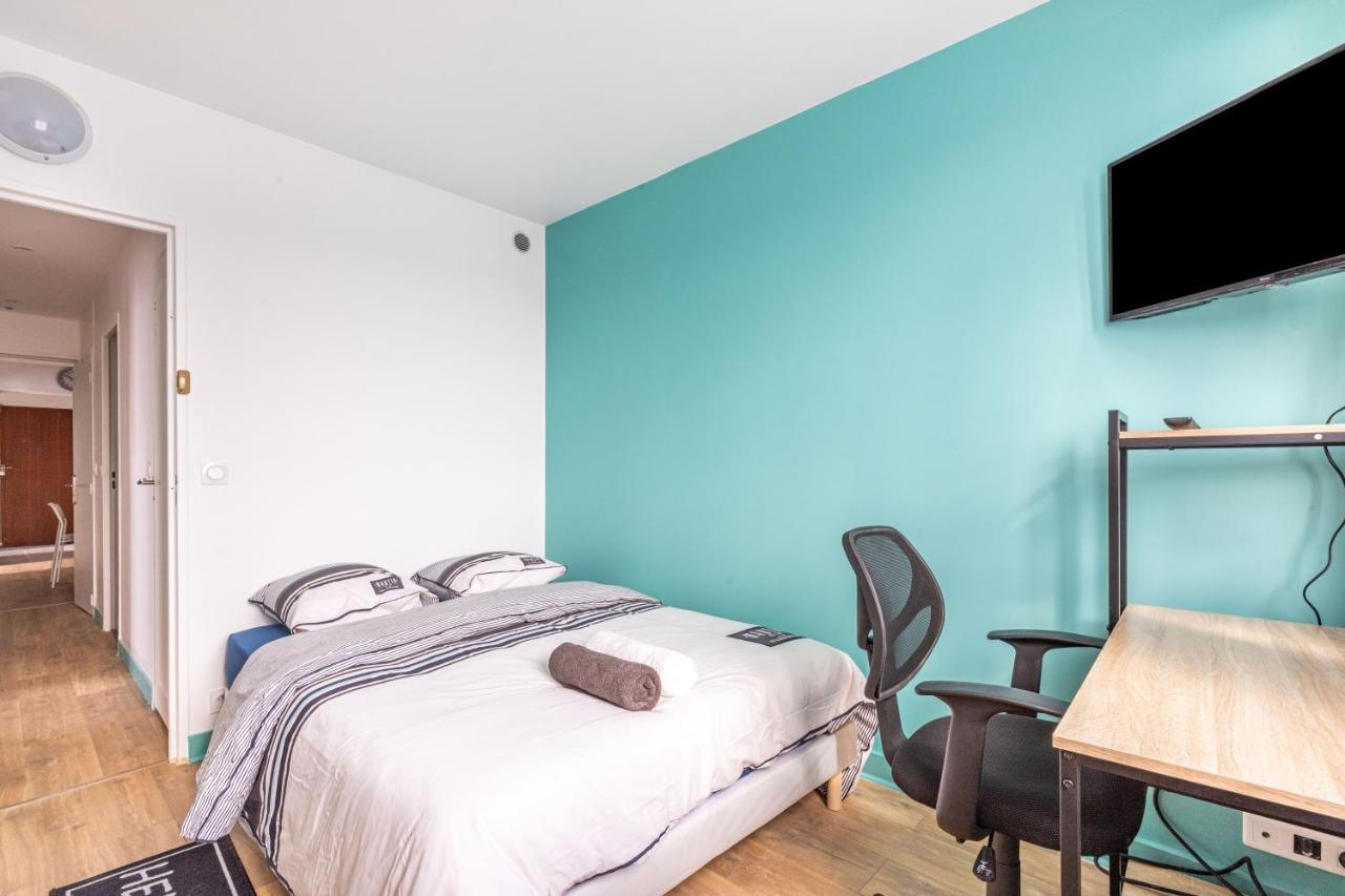 Chic Apart With Parking Apartment Мант-ла-Жоли Екстериор снимка