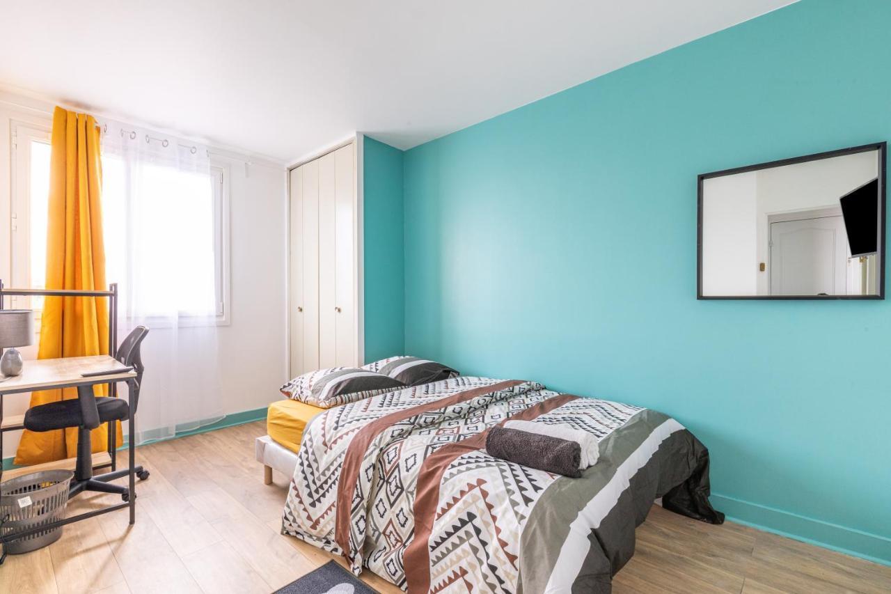 Chic Apart With Parking Apartment Мант-ла-Жоли Екстериор снимка
